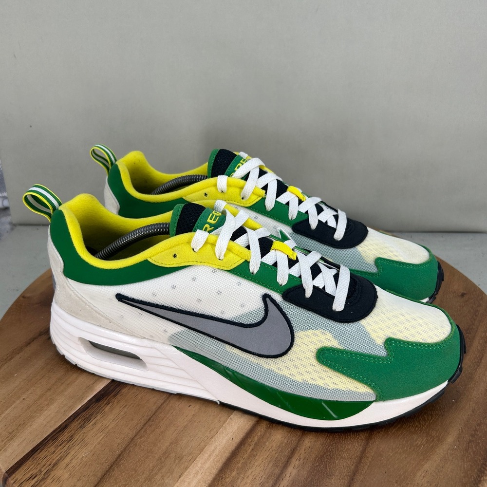 Nike Air Max Solo Oregon Ducks Green Yellow White FZ4837-001 Mens Size 12